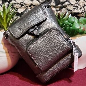 New Coach Micro Turner Keychain Backpack